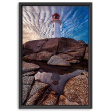 Peggys Point Lighthouse Reflection