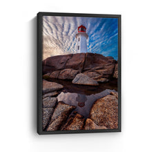 Peggys Point Lighthouse Reflection