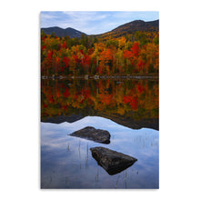 Adirondacks Autumn Mountains Reflection