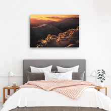 Adk Wright Snowy Sunset