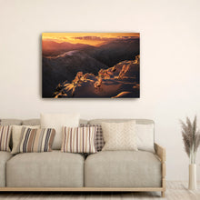 Adk Wright Snowy Sunset