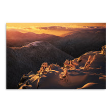 Adk Wright Snowy Sunset