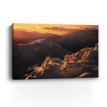 Adk Wright Snowy Sunset