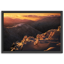 Adk Wright Snowy Sunset