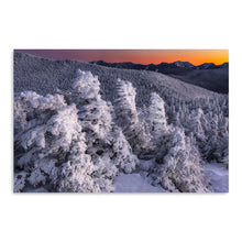 Cascade Winter Sunset Glow