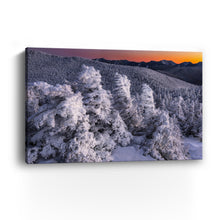 Cascade Winter Sunset Glow