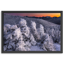 Cascade Winter Sunset Glow