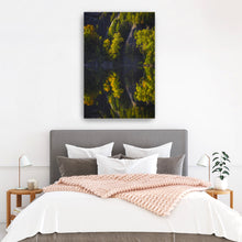 Chapel Pond Reflection - Foliage and Cliffs