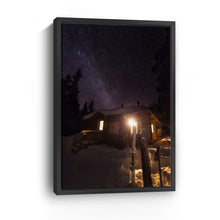 Edith Cavell Hut Starry Ski Night