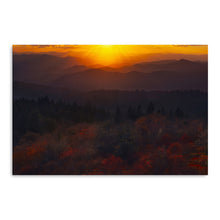 Smokies Autumn Sunset