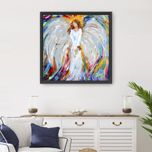 Angel with Red Roses