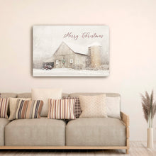 White Christmas Barn