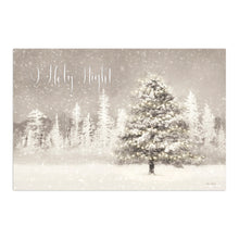 O Holy Night Snowy Tree