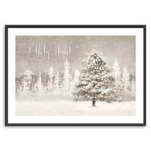 O Holy Night Snowy Tree