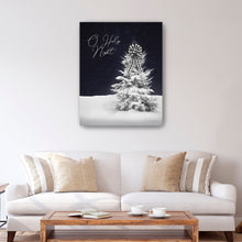 O Holy Night Snowy Tree