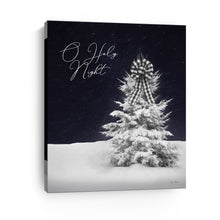 O Holy Night Snowy Tree