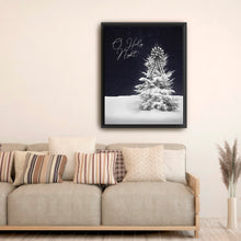 O Holy Night Snowy Tree