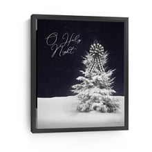 O Holy Night Snowy Tree