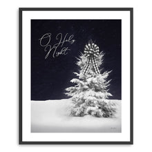 O Holy Night Snowy Tree