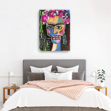 Frida Kahlo Abstract