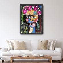 Frida Kahlo Abstract