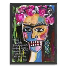 Frida Kahlo Abstract