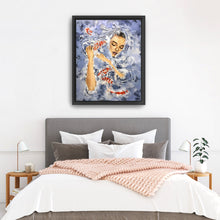 Playing With Koi Fish