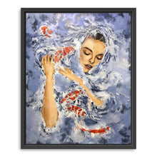 Playing With Koi Fish