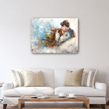 Warm Embrace In A Winter Day