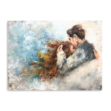 Warm Embrace In A Winter Day