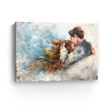 Warm Embrace In A Winter Day