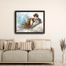 Warm Embrace In A Winter Day