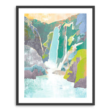 Waterfall Wall Decor Art Print