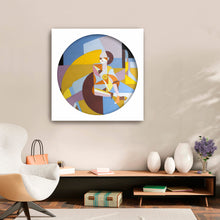 Mandala IX Woman at the Beach