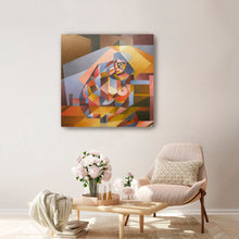 Woman Chair And Coffee