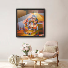 Woman Chair And Coffee