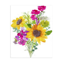 Colorful Flower Bouquet with Sunflowers