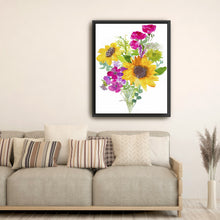 Colorful Flower Bouquet with Sunflowers
