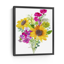 Colorful Flower Bouquet with Sunflowers