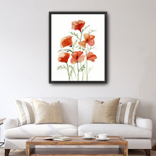 Orange Poppies Raw