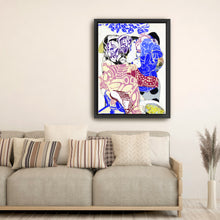 Man in Armchair With Child