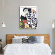 Man With Dots And Stripes