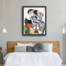 Man With Dots And Stripes