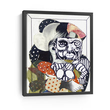 Man With Dots And Stripes