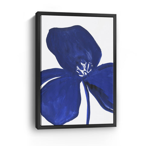 Indigo Petal II Canvas Wall Art