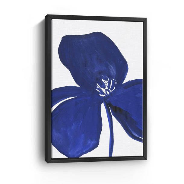 Indigo Petal II Canvas Wall Art