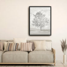 Blue And White Tree I