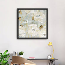 Poppies in the Wind Cream Square