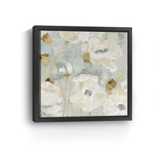 Poppies in the Wind Cream Square