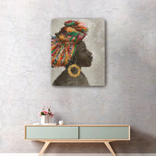 Portrait of a Woman I (Gold Hoop)